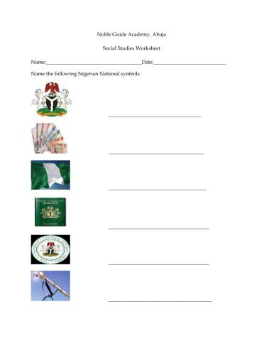 Nigerian National Symbols