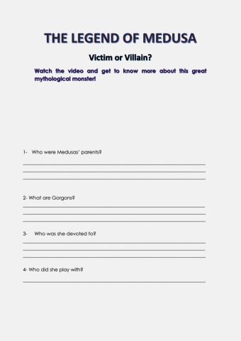 Medusa legend