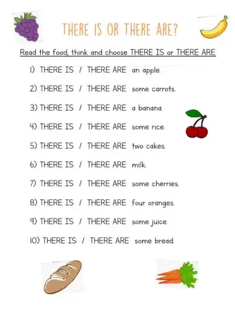 There is or there are?