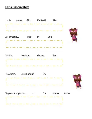 Let's unscramble! Amazing superheroes