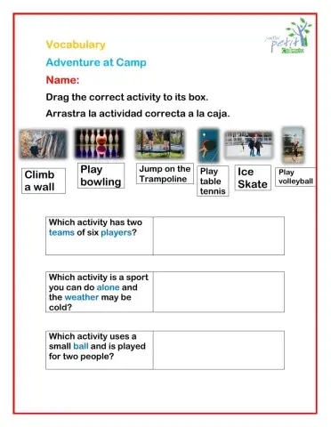 Adventure Camp Activities