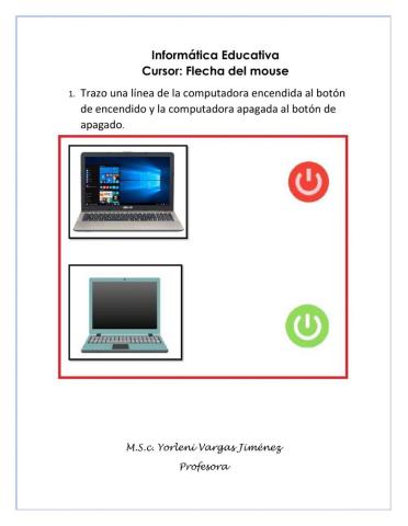 Encendido y apagado de la computadora