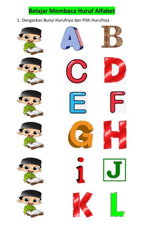 Belajar Alfabet