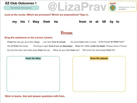 From the preposition