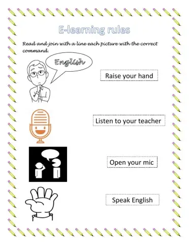 Elearning classroom rules