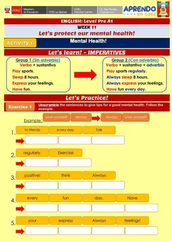 Let's protect our mental health! - mental Health