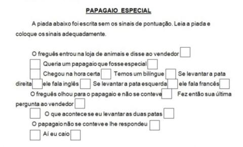 Sinais de pontuação