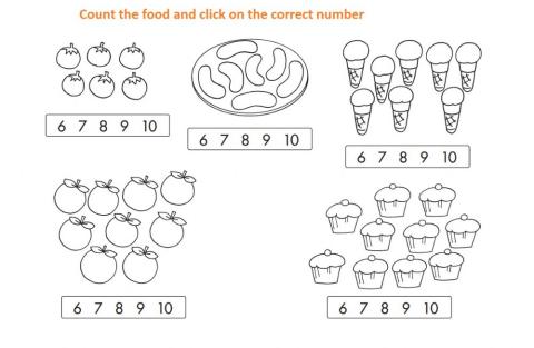 Let's count the food