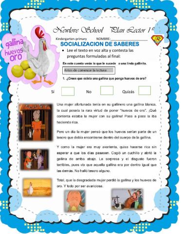 Socialización de Saberes de Plan Lector