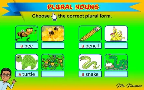 Plural Nouns 1 (Choose the correct plural form)
