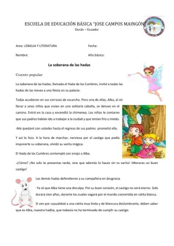 La soberana de las hadas