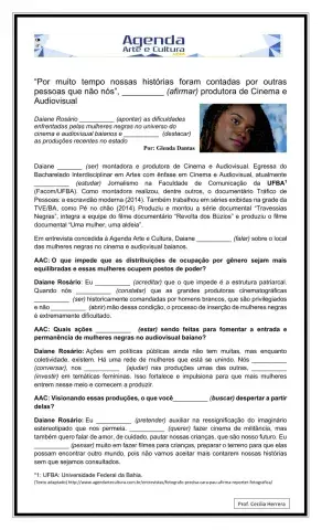 Agenda: Arte e Cultura