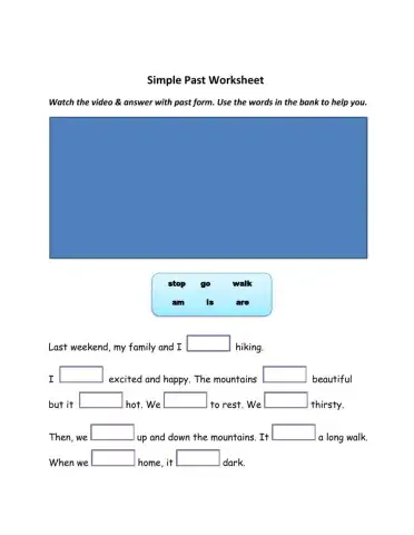 My Last Weekend Activity