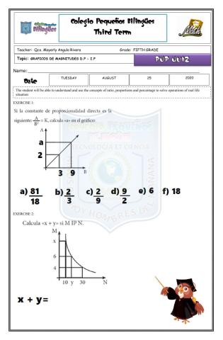 Pop quiz -dp e ip -fifth grade -2020-third term