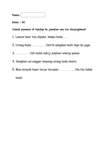 Bahasa Sunda Apik Kana Listrik