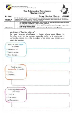 Escribo mi texto final