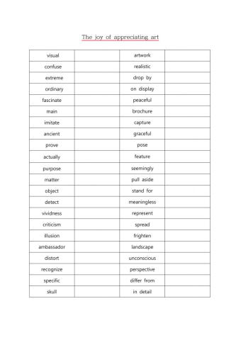 English-lesson5-vocabulary test