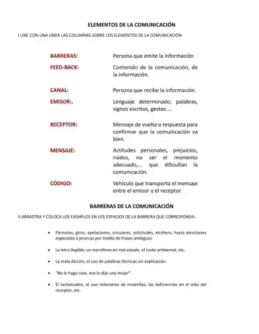 Barreras de la comunicación