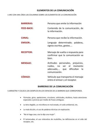 Barreras de la comunicación