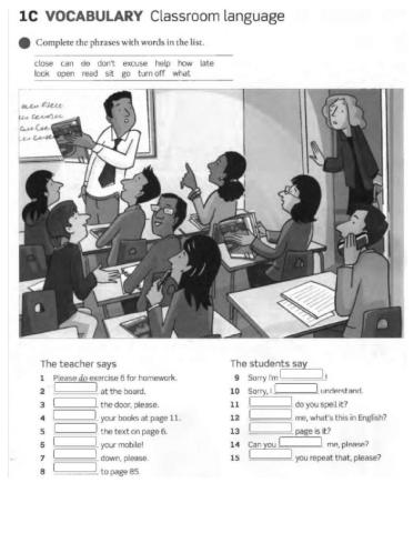 Classroom Language