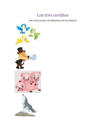 Sonidos de los tres chanchitos