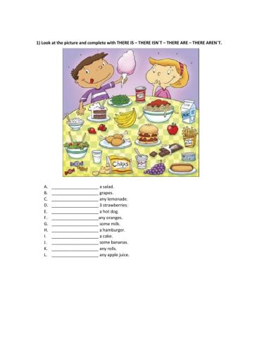 There is - There are