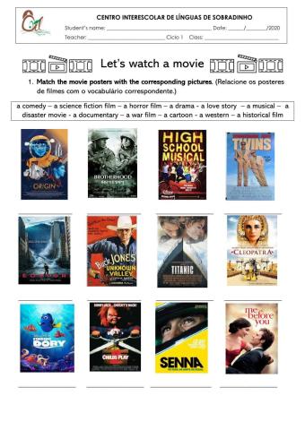 Movie Genres Activity