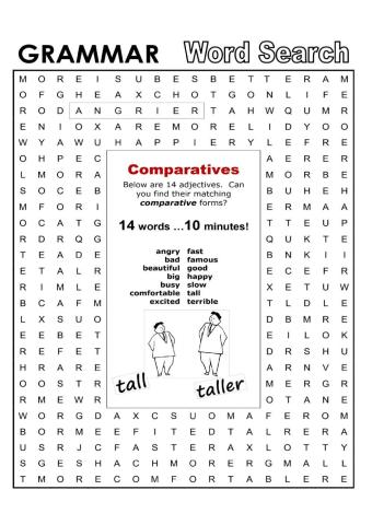 Comparative Adjectives