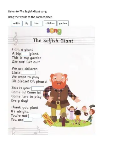 The selfish giant