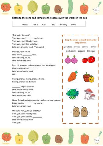 Healthy Food with Pinkfong