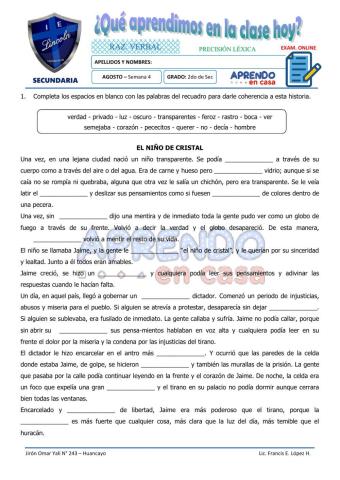 Pract. de Precisión Léxica