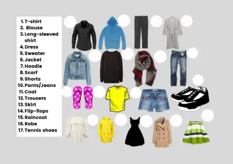 Clothes Match and Number Part 1 of 3