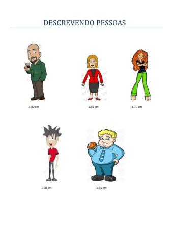Descrevendo pessoas