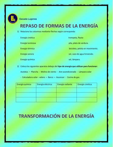 ficha 2 de energía