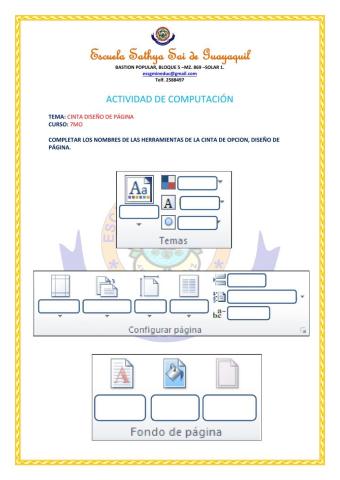 Actividad de computación