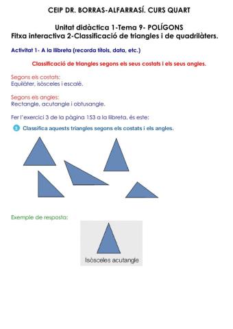 4t mate-UD1-Fitxa interactiva 2-Classificació de quadrilàters.