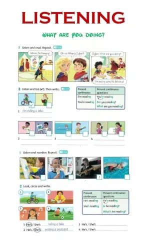 Listening what are they doing?