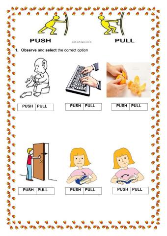 Push and pull