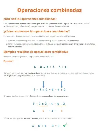 Operaciones Co,binadas