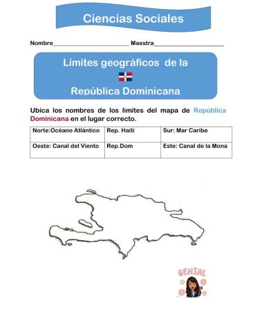 Mapa República Dominicana