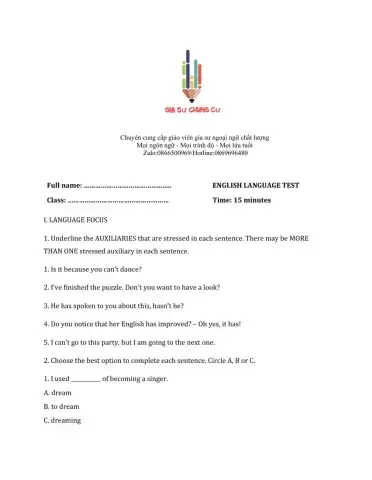 Lớp 9 - Unit 5 WONDERS OF VIET NAM-LANGUAGE FOCUS