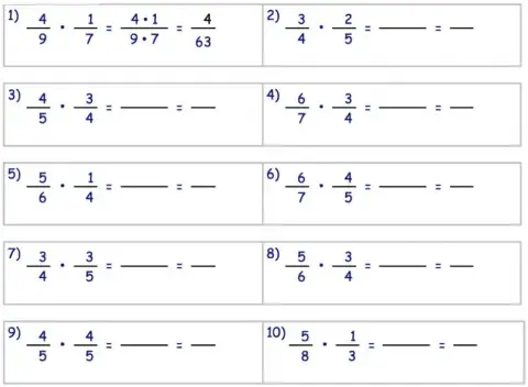 Division brøk med brøk