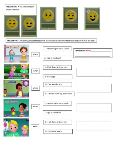 Emotions and effects