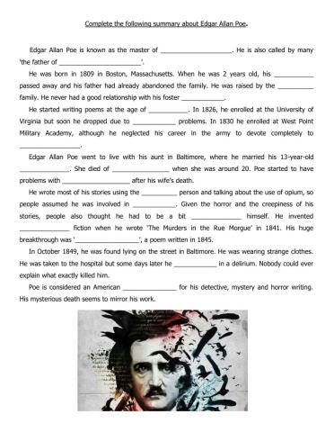 Edgar Allan Poe-s Biography