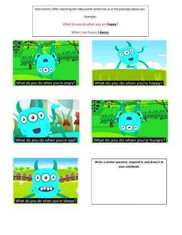 Emotions and effects