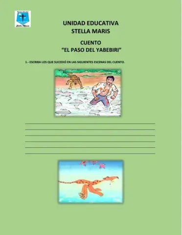 CUENTO EL PASO DEL YABEBIRI