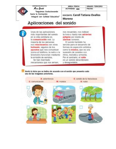 Aplicaciones del sonido