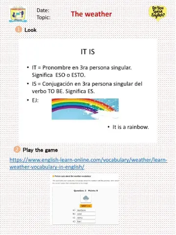 The Weather Grade 3 2