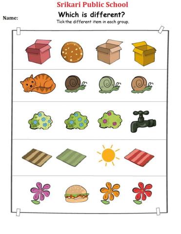 Different Objects