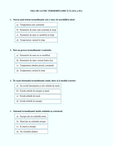 Fisa de lucru termodinamica 1